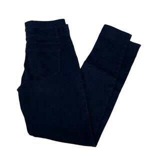 NO BOUNDARIES Black Skinny‎ Jeans High Waist Pockets Zipper Pants Juniors